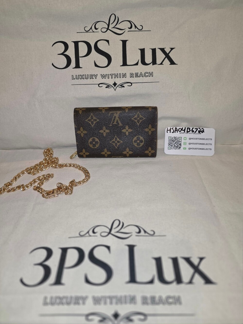 Louis Vuitton Vintage Monogram Compact Zip Coin Wallet